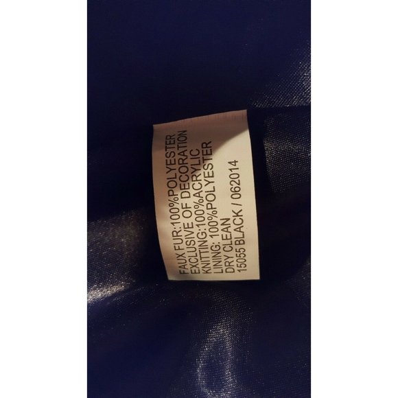 NWT FABULOUS FURS Girl's Faux Fur Sequin Dress XXS (2-3 Year Old) Black #16894 - Picture 4 of 4